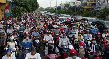 Moto fabriquée au Vietnam