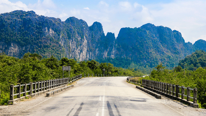 Itinéraire à moto au Vietnam