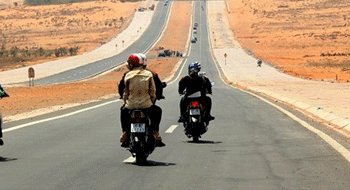 hauts plateaux Vietnam en moto