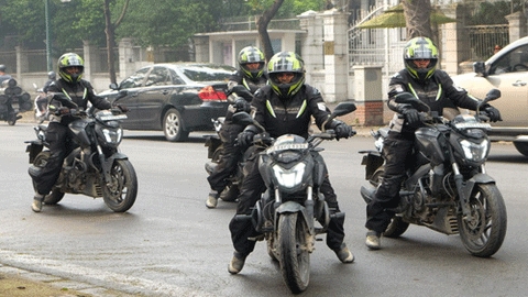 Voyage Vietnam en moto de 4 femmes indiennes