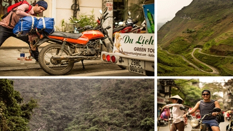 Balade à moto Vietnam