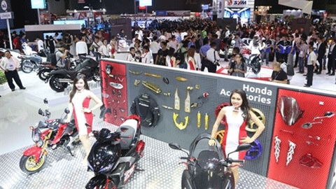 Salon de la moto du Vietnam Vietnam Motorcycle Show continue à manquer le marché vietnamien