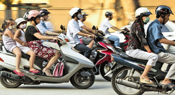 Conduire la moto au Vietnam