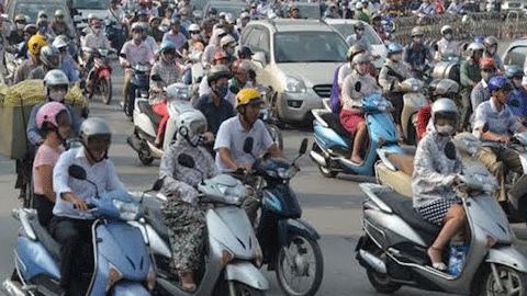 Moto au Vietnam 