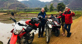 Moto routière Vietnam 